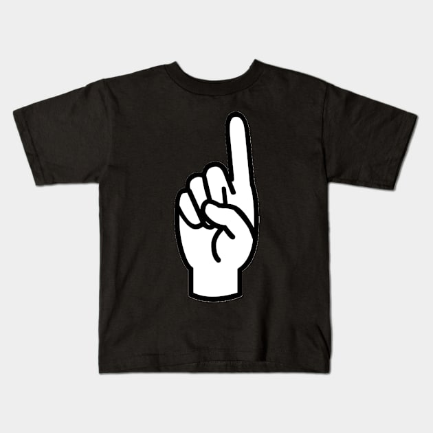 american sign language asl Kids T-Shirt by Rabie